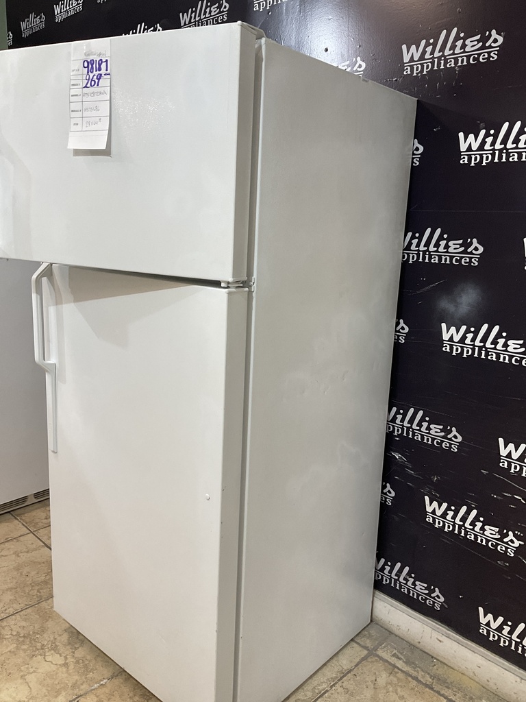 Hotpoint Used Refrigerator Top and Bottom 28x64 1/2” 