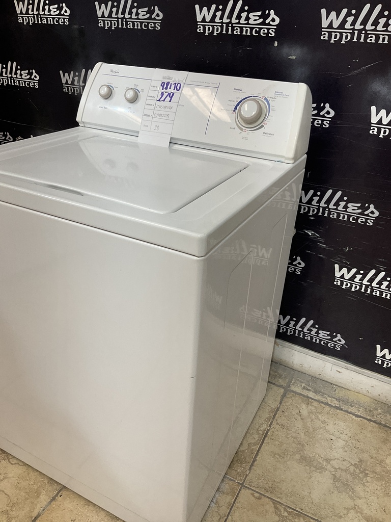 Whirlpool Used Washer Top-load 27inches (White)