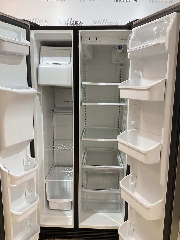 Frigidaire Used Refrigerator Side by Side 33x68 (Stainless Steel)