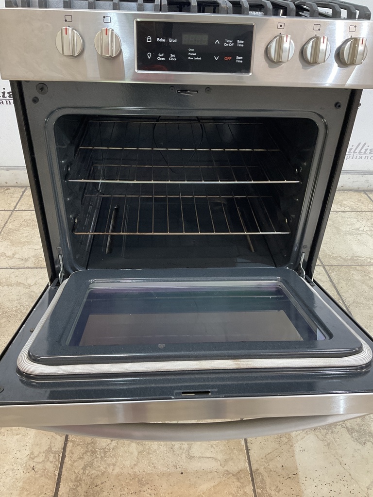 Frigidaire Used Natural Gas Stove 30inches (Stainless Steel) 