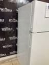 Hotpoint Used Refrigerator Top and Bottom 28x61 1/2” (White) 