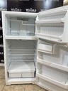 Ge Used Refrigerator Top and Bottom 28x61 1/2” (White) 