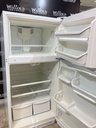 Frigidaire Used Refrigerator Top and Bottom 28x59 1/2” (White) 