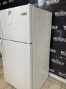 Frigidaire Used Refrigerator Top and Bottom 28x59 1/2” (White) 