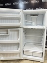 Ge Used Refrigerator Top and Bottom 28x61 1/2” (White)