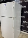 Ge Used Refrigerator Top and Bottom 28x61 1/2” (White)