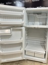 Hotpoint Used Refrigerator Top and Bottom 28x61 1/2” (White) 