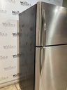 Frigidaire Used Refrigerator Top and Bottom 30x68 1/2” (Stainless Steel) 