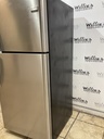 Frigidaire Used Refrigerator Top and Bottom 30x68 1/2” (Stainless Steel) 