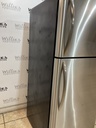 Frigidaire Used Refrigerator Top and Bottom 30x68 1/2” (Stainless Steel)