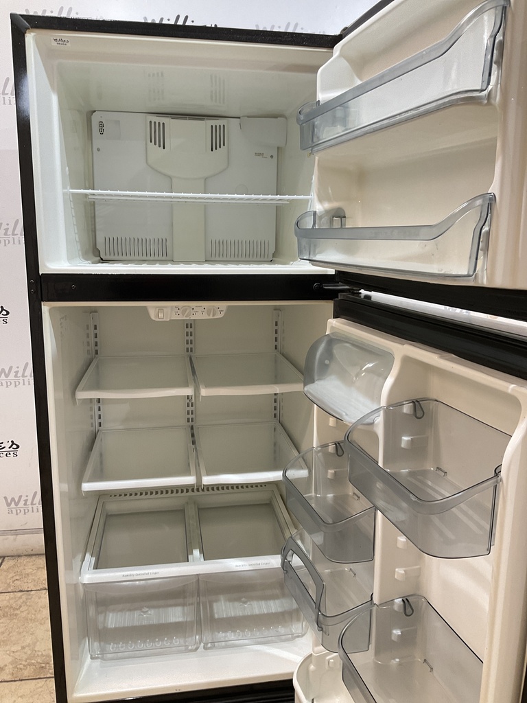 Frigidaire Used Refrigerator Top and Bottom 30x68 1/2” (Stainless Steel)