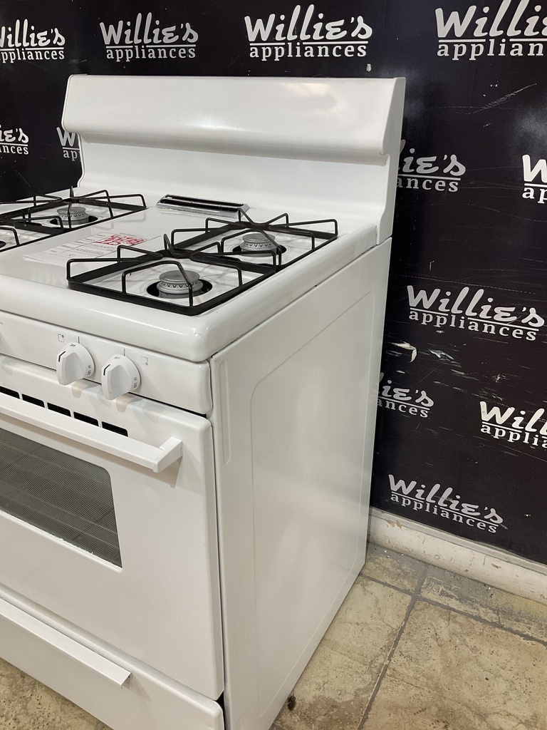 Frigidaire Used Natural Gas Stove 30inches (White) 