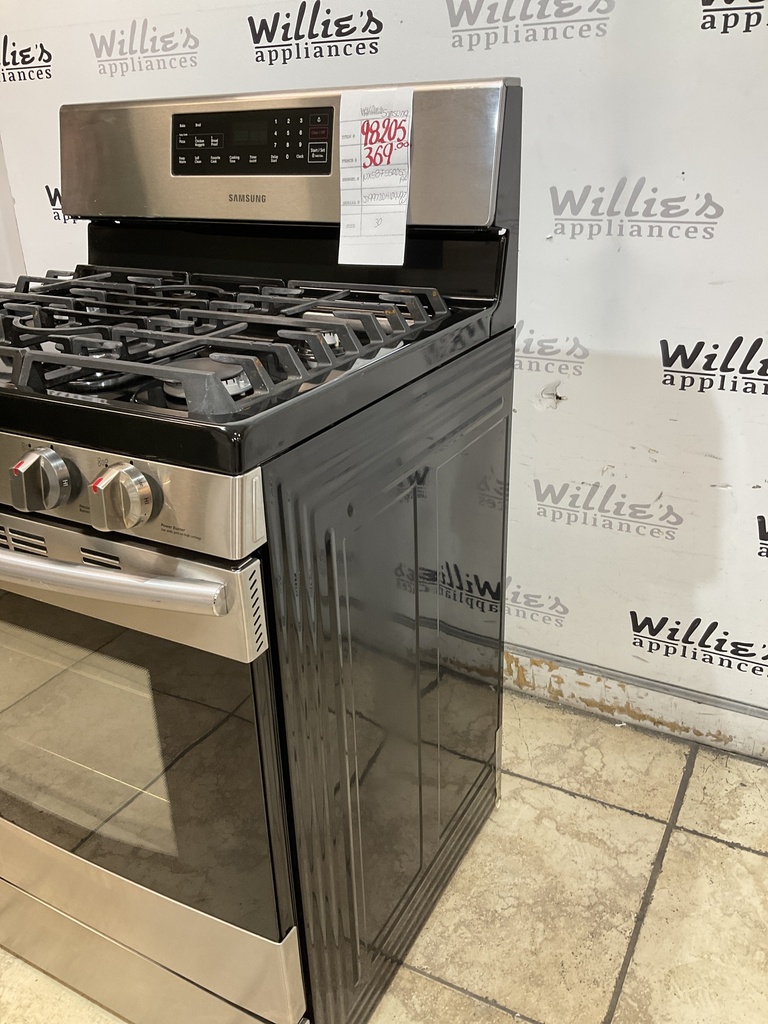 Samsung Used Natural Gas Stove 30inches (Stainless Steel) 