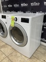 Lg Used Electric Set Washer/Dryer Frobt-load 27inches 220volts (30 AMP) 27inches {no cord} (White) 