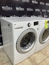 Lg Used Electric Set Washer/Dryer Frobt-load 27inches 220volts (30 AMP) 27inches {no cord} (White) 