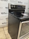 Whirlpool Used Electric Stove 220volts  (40/50 AMP) 30inches {3 prong} (Stainless Steel)