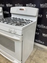 Ge Used Natural Gas Stove 30inches (White)