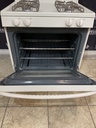 Ge Used Natural Gas Stove 30inches (Bisque) 