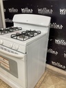Ge Used Natural Gas Stove 30inches (White) 