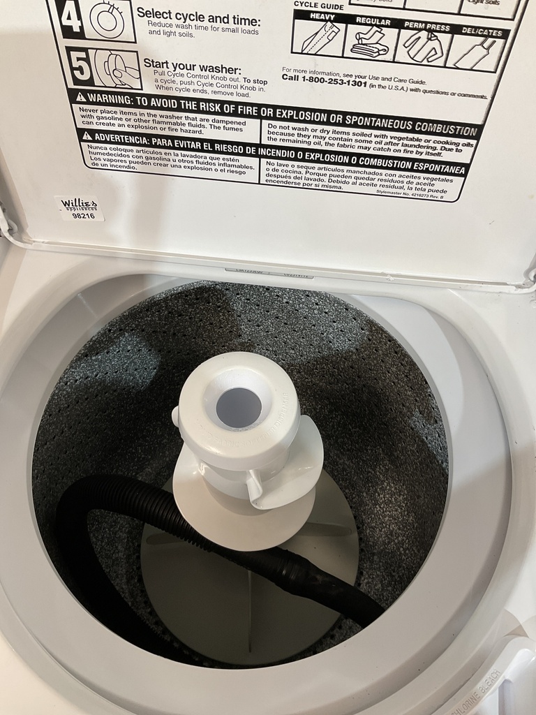 Whirlpool Used Washer Top-load 27inches (White)