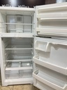 Ge Used Refrigerator Top and Bottom 28x61 