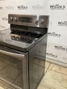 Samsung Used Electric Stove 220volts (40/50 AMP) 30inches {4 prong} (Black Stainless) 