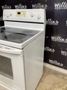 Whirlpool Used Electric Stove 220volts (40/50 AMP) 30inches {no cord} (White) 
