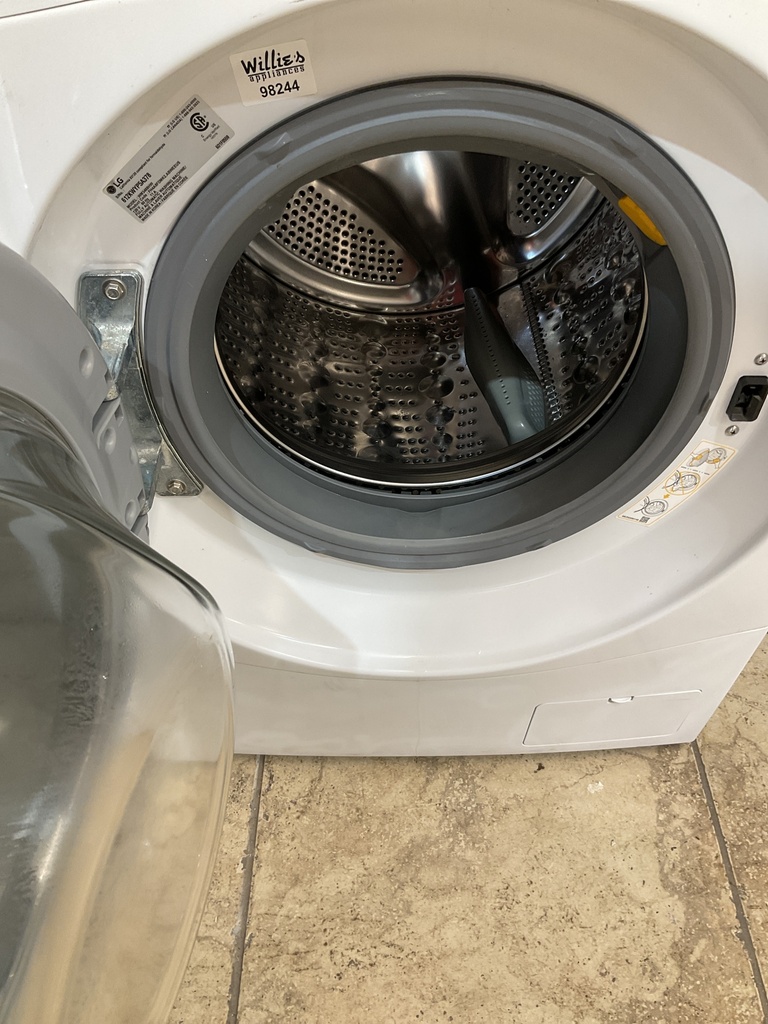 Lg Used Combo Washer-Dryer Front-load 23 1/2” (White) 