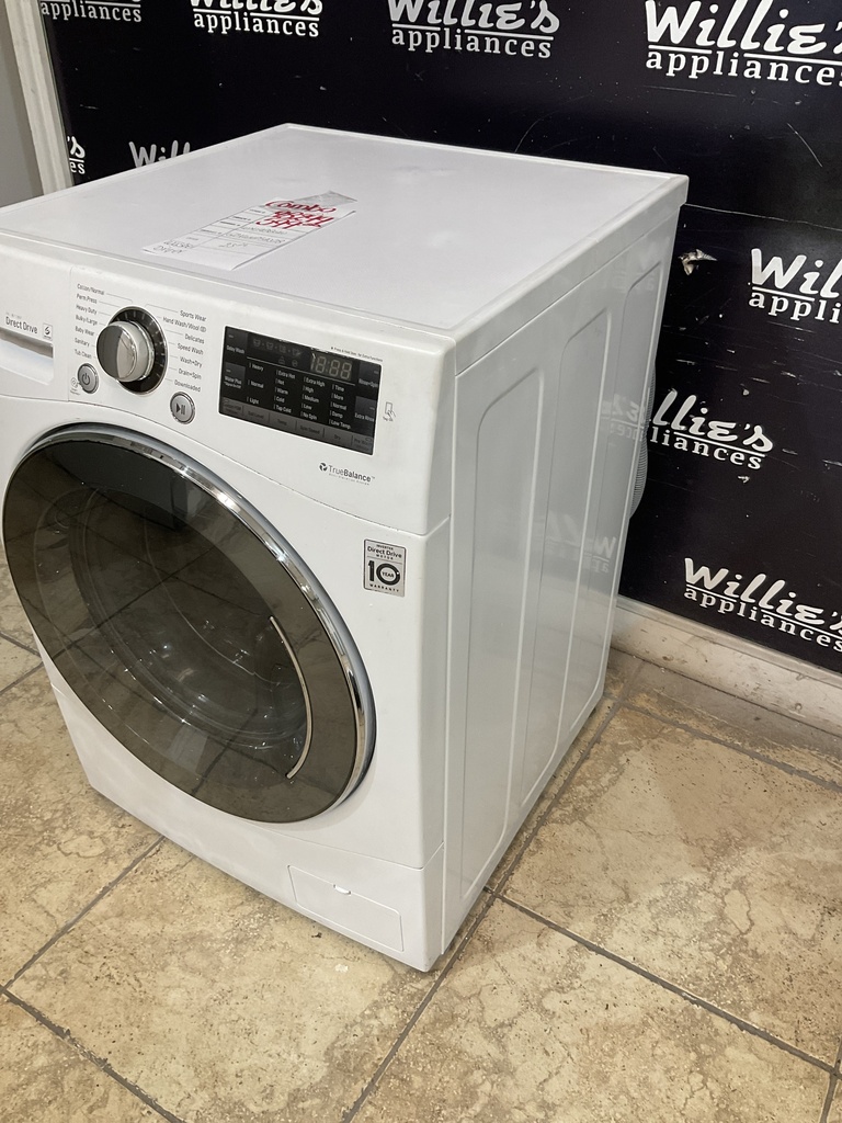Lg Used Combo Washer-Dryer Front-load 23 1/2” (White) 