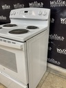Ge Used Electric Stove 220volts (40/50 AMP) 30inches {no cord} (White)