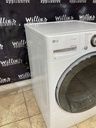 Lg Used Electric Dryer 220volts (30 AMP) 27inches {4 prong} (White) 