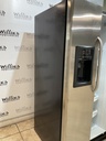 Hotpoint Used Refrigerator Side by Side 36x68 1/2’ (Stainless Steel) 