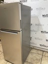 Whirlpool Used Refrigerator Top and Bottom 28x61 (Stainless Steel)