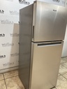 Whirlpool Used Refrigerator Top and Bottom 28x61 (Stainless Steel)