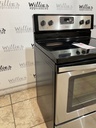 Whirlpool Used Electric Stove 220volts (40/50 AMP) 30inches {no cord} (Stainless Steel)