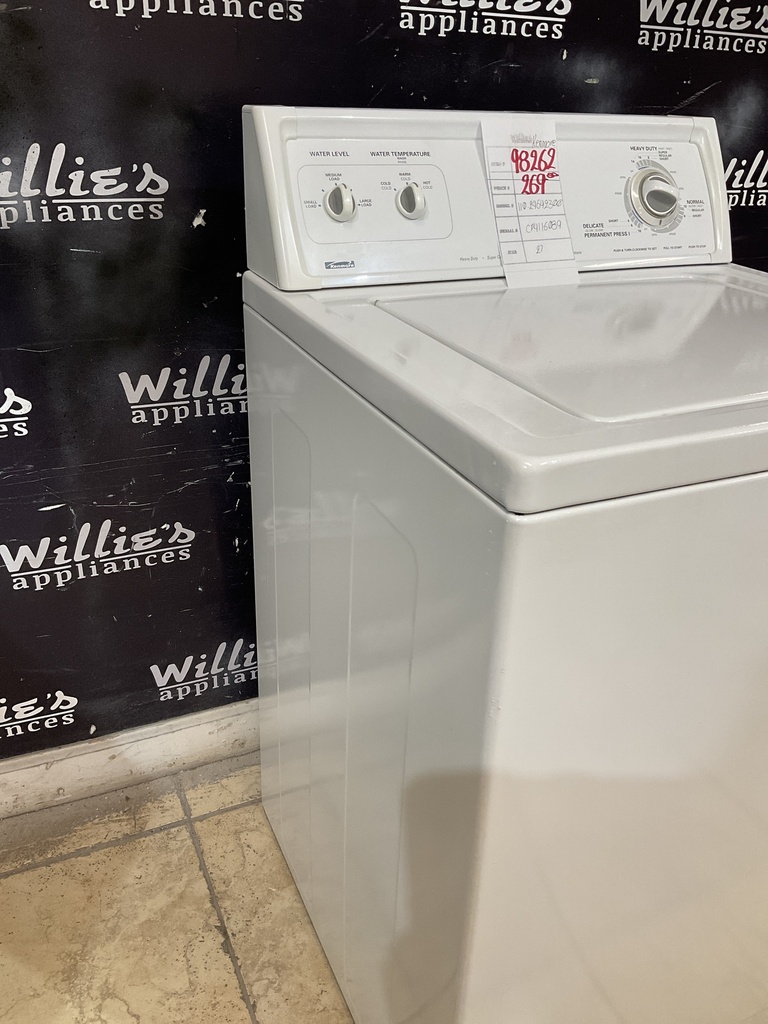 Kenmore Used Washer Top-loa 27inches (White) 