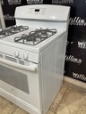 Ge Used Natural Gas Stove 30inches (White) 