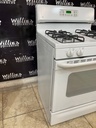 Ge Used Natural Gas Stove 30inches (White) 