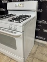 Ge Used Natural Gas Stove 30inches (White) 
