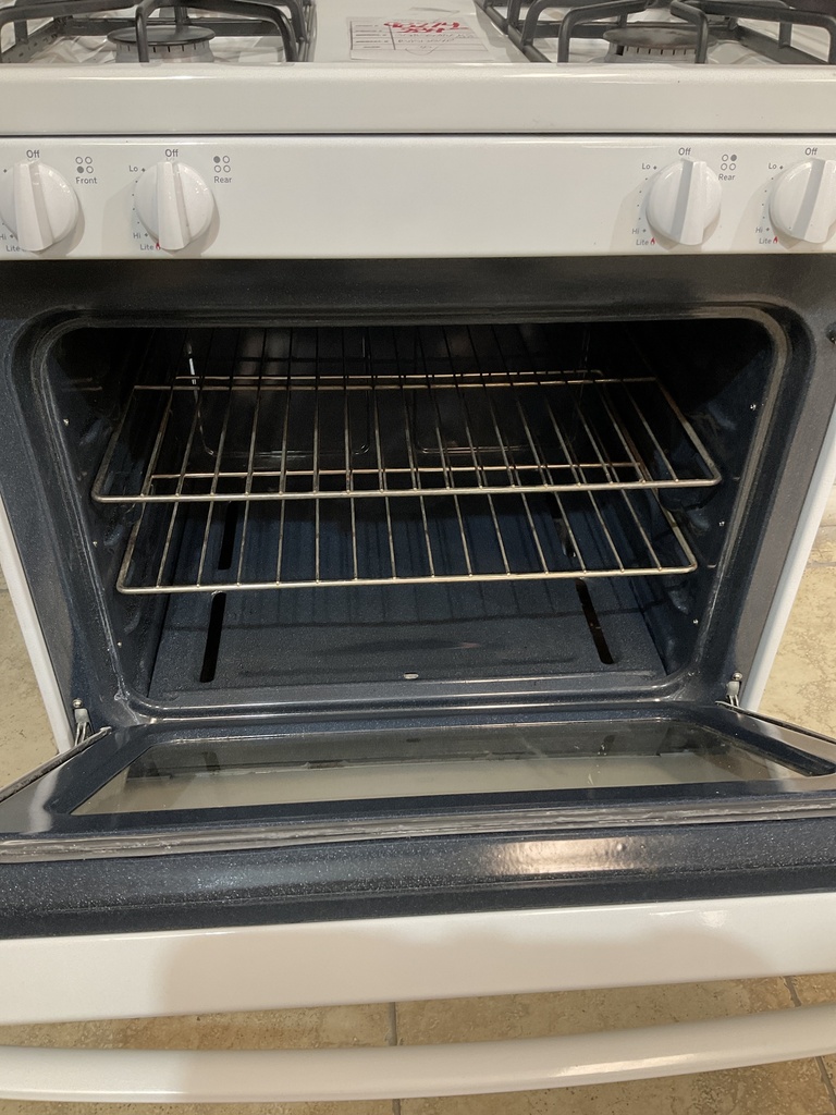 Ge Used Natural Gas Stove 30inches (White) 