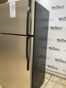 Ge Used Refrigerator Top and Bottom 28x64 1/2” (Stainless Steel) 