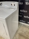 Whirlpool Used Electric Dryer 220volts (30 AMP) 29inches {3 prong} (White) 