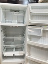 Ge Used Refrigerator Top and Bottom 28x64 1/2” (White)
