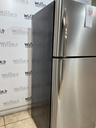Frigidaire Used Refrigerator Top and Bottom 30x68 1/2” (Stainless Steel)