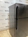 Frigidaire Used Refrigerator Top and Bottom 28x59 1/2” (Black)