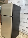 Ge Used Refrigerator Top and Bottom 28x64 1/2” (Stainless Steel) 