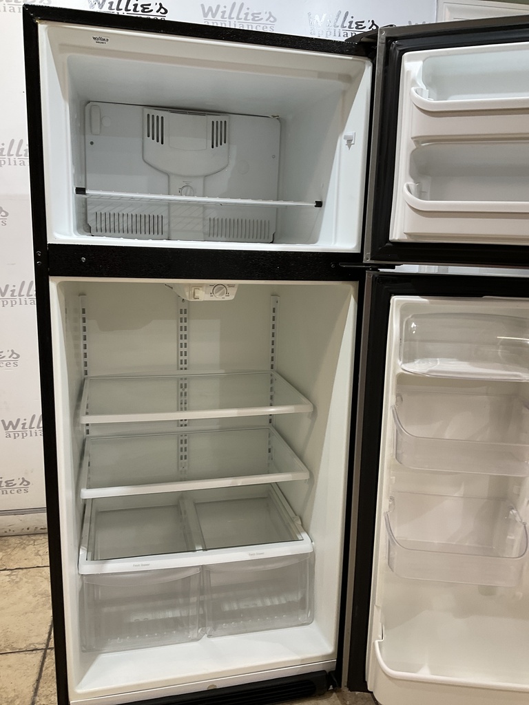 Frigidaire Used Refrigerator Top and Bottom 30x65 1/2” (Stainless Steel) 