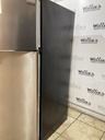 Frigidaire Used Refrigerator Top and Bottom 30x65 1/2” (Stainless Steel) 