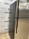 Ge Used Refrigerator Top and Bottom 30x66 1/2” (Stainless Steel) 