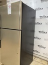 Ge Used Refrigerator Top and Bottom 30x66 1/2” (Stainless Steel) 